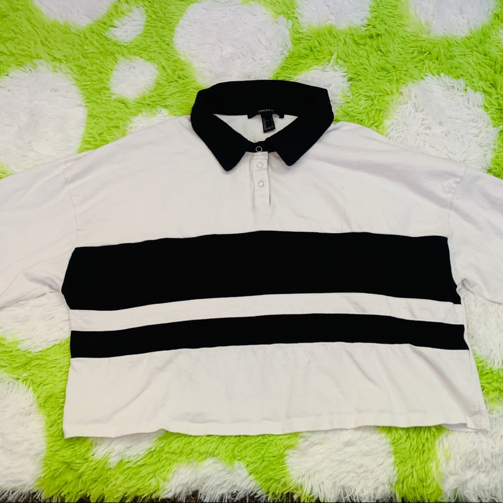 Crop top long sleeve